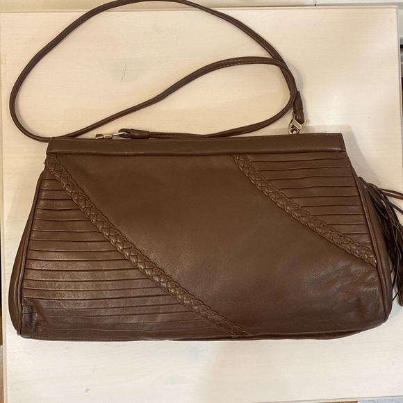 BRACCIALINI Brown Italian Leather Purse - Picture 7 of 16